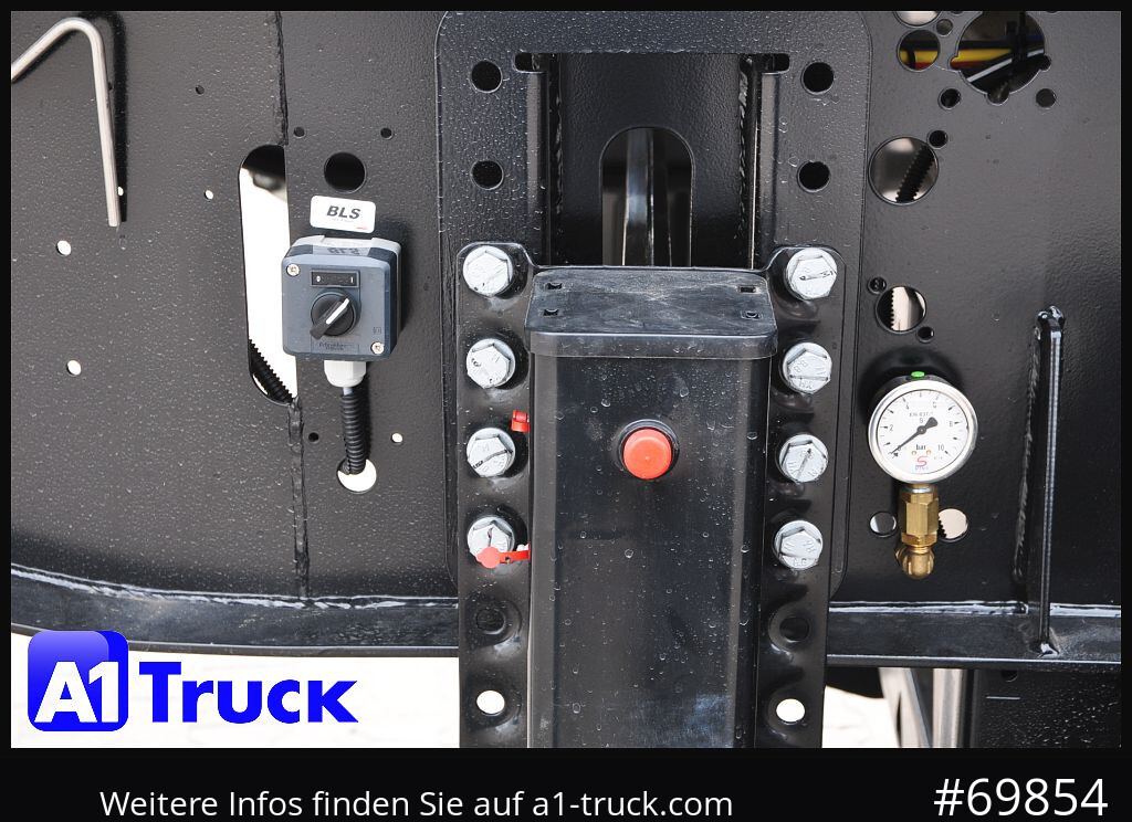REISCH Mega 28m³ Lift Stahl SAF Hardox - Tippbil semitrailer: bild 2 REISCH Mega 28m³ Lift Stahl SAF Hardox - Tippbil semitrailer: bild 2