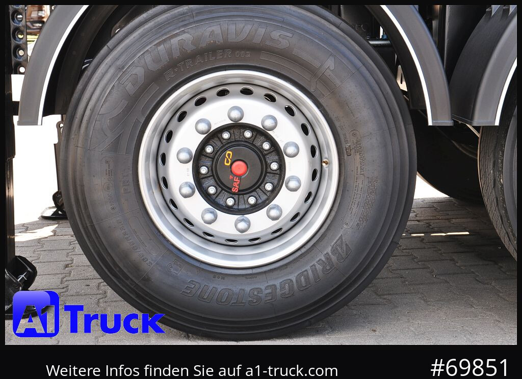 REISCH Mega 28m³ Lift Stahl SAF Hardox - Tippbil semitrailer: bild 4 REISCH Mega 28m³ Lift Stahl SAF Hardox - Tippbil semitrailer: bild 4