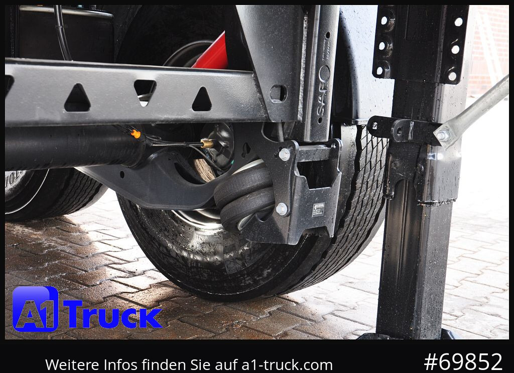 REISCH Mega 28m³ Lift Stahl SAF Hardox - Tippbil semitrailer: bild 2 REISCH Mega 28m³ Lift Stahl SAF Hardox - Tippbil semitrailer: bild 2