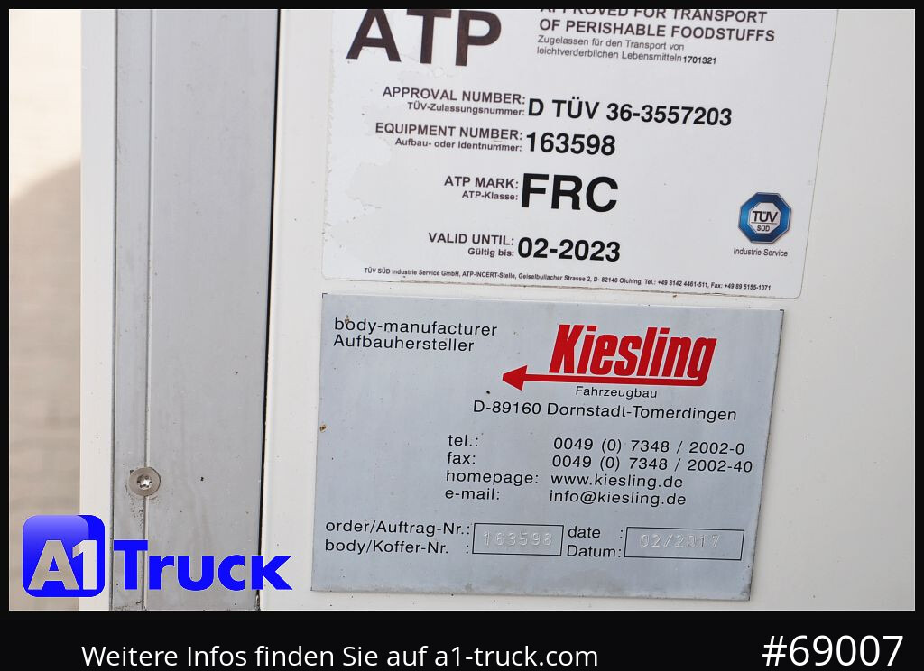 RENAULT D16- 280 Klima, TK 1000 R LBW+Türen - Kylbil lastbil: bild 4 RENAULT D16- 280 Klima, TK 1000 R LBW+Türen - Kylbil lastbil: bild 4