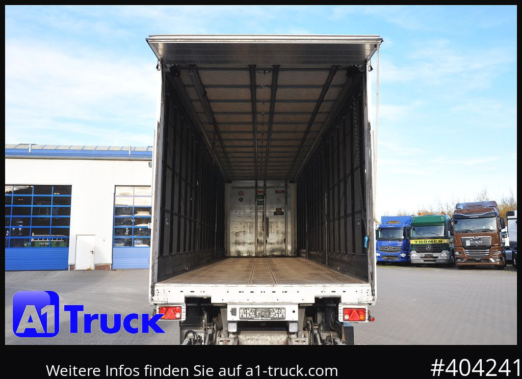 SCHMITZ Getränke, Lenkachse, LBW, Ladebordwand, kurzer Aufbau - Dryckestransport semitrailer: bild 4 SCHMITZ Getränke, Lenkachse, LBW, Ladebordwand, kurzer Aufbau - Dryckestransport semitrailer: bild 4