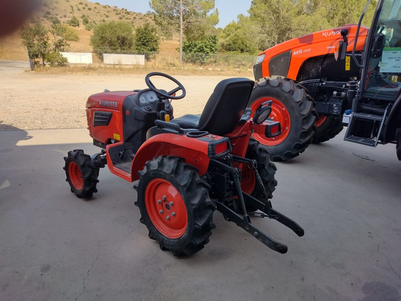 Kubota B1220 - Minitraktor: bild 1 Kubota B1220 - Minitraktor: bild 1