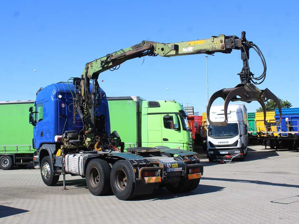 Scania R420, 6x4, EURO 3, HYDRAULIC ARM LOGLIFT F135ZT94A, LIGHTS - Dragbil: bild 5 Scania R420, 6x4, EURO 3, HYDRAULIC ARM LOGLIFT F135ZT94A, LIGHTS - Dragbil: bild 5