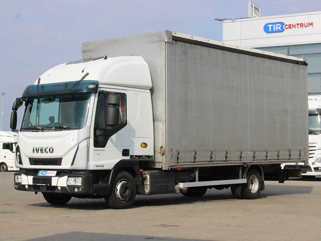 Iveco EUROCARGO 75E210, EURO 6, PNEU 80% - Kapellbil: bild 1 Iveco EUROCARGO 75E210, EURO 6, PNEU 80% - Kapellbil: bild 1