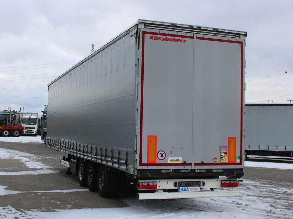 Kässbohrer MAXIMA, LOWDECK, LIFTING AXLE, MULTILOCK, LIFTING ROOF - Kapelltrailer: bild 5 Kässbohrer MAXIMA, LOWDECK, LIFTING AXLE, MULTILOCK, LIFTING ROOF - Kapelltrailer: bild 5
