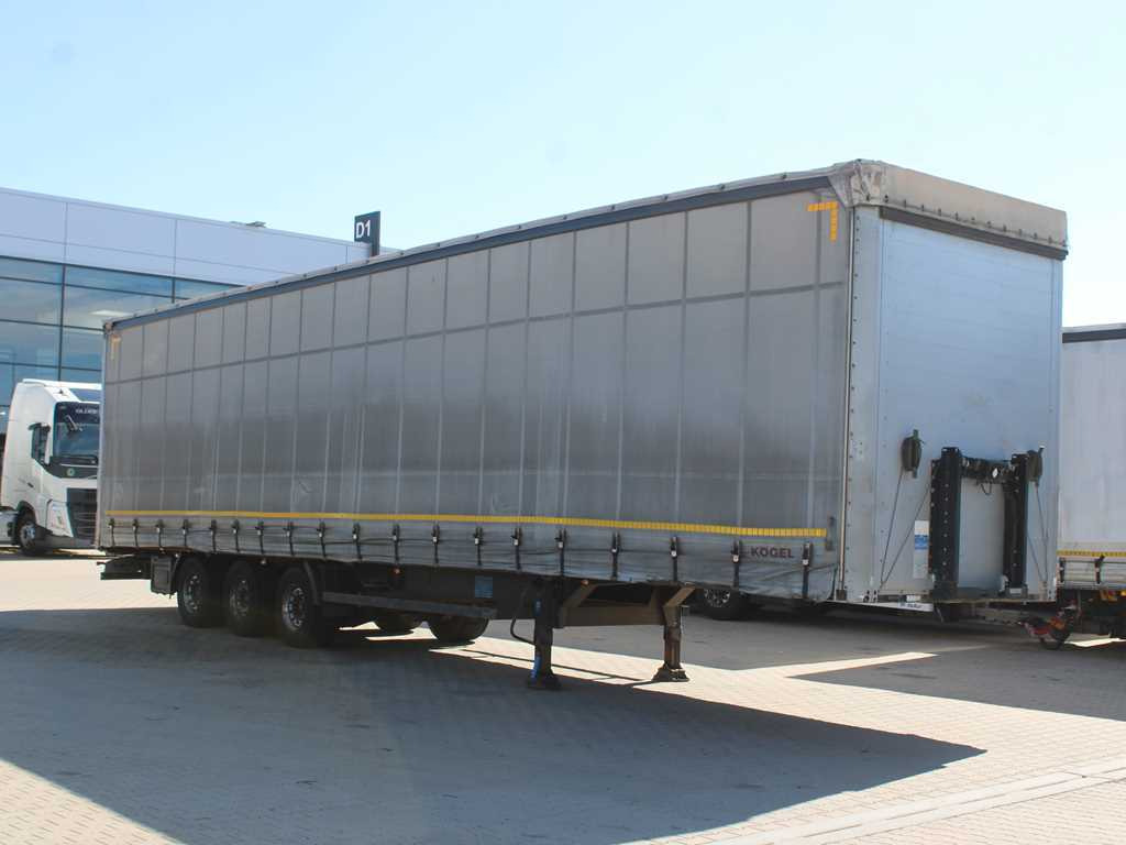 Kögel SN 24 MEGA, SAF, LOWDECK, LIFT AXLE, LIFTING ROOF, MULTILOCK - Kapelltrailer: bild 3 Kögel SN 24 MEGA, SAF, LOWDECK, LIFT AXLE, LIFTING ROOF, MULTILOCK - Kapelltrailer: bild 3