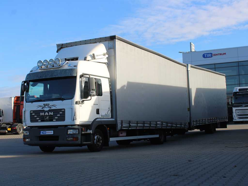 MAN TGL 8.210, EURO 4 + H&W TRAILER - Kapellbil: bild 1 MAN TGL 8.210, EURO 4 + H&W TRAILER - Kapellbil: bild 1