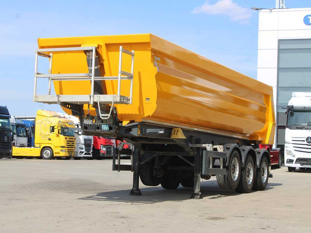 Meiller MHPS 15/27, SAF, LIFT AXLE, 30m³, SLIDING PIN FOR 4X2 AND 6X4 - Tippbil semitrailer: bild 1 Meiller MHPS 15/27, SAF, LIFT AXLE, 30m³, SLIDING PIN FOR 4X2 AND 6X4 - Tippbil semitrailer: bild 1