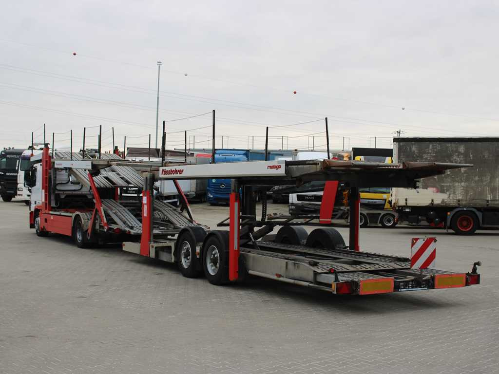 Mercedes-Benz Actros 1844, EURO 5EEV, RETARDER + KÄSSBOHRER METAGO (2006) - Biltransportbil lastbil: bild 5 Mercedes-Benz Actros 1844, EURO 5EEV, RETARDER + KÄSSBOHRER METAGO (2006) - Biltransportbil lastbil: bild 5