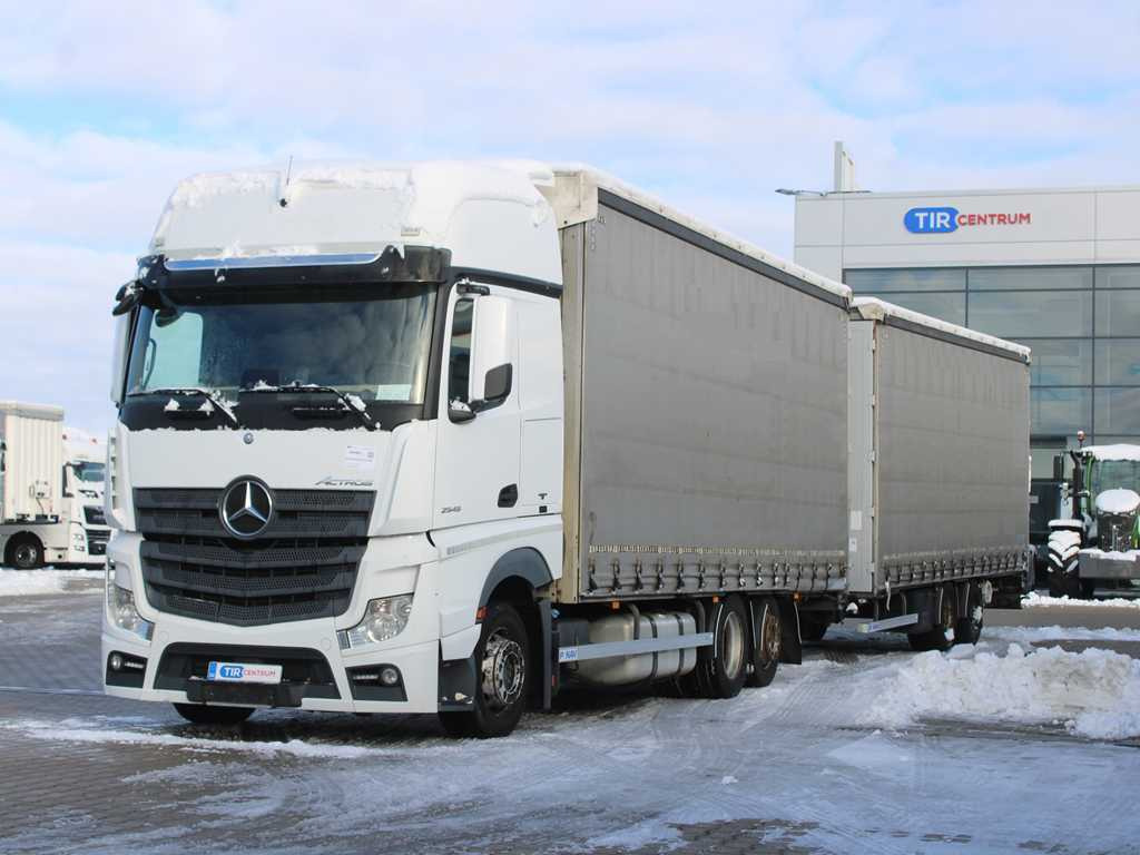 Mercedes-Benz Actros 2545, 6X2, EURO 6, AIR SUSPENSION, DRIVE-THROUGH + PANAV - Kapellbil: bild 1 Mercedes-Benz Actros 2545, 6X2, EURO 6, AIR SUSPENSION, DRIVE-THROUGH + PANAV - Kapellbil: bild 1