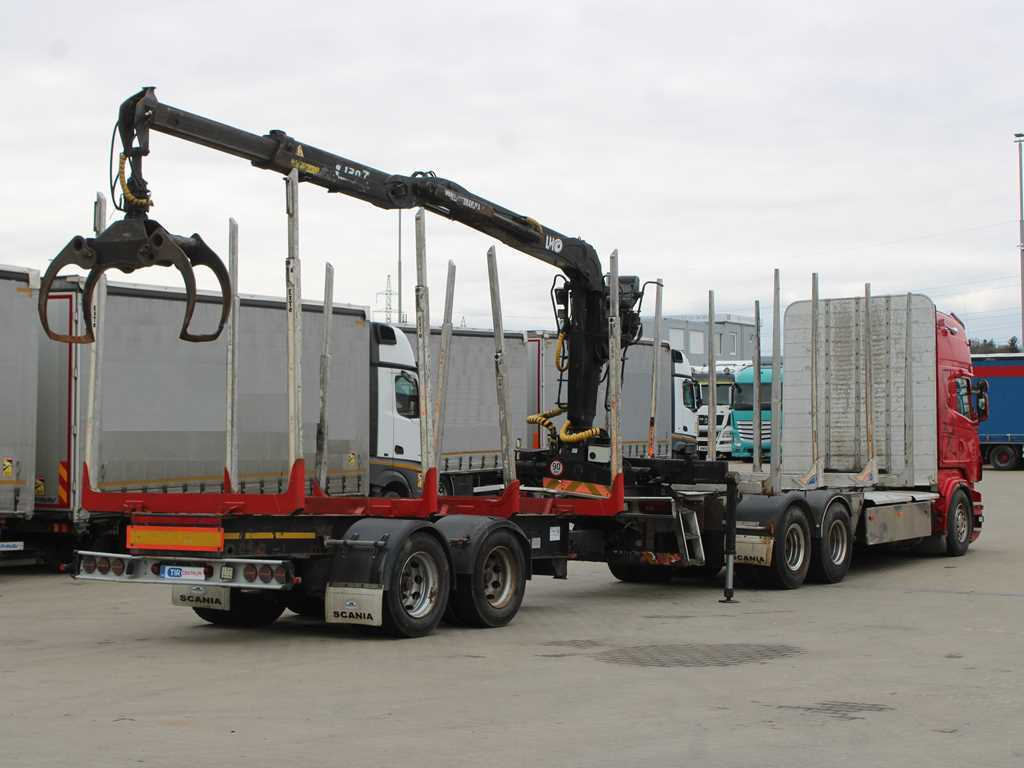 Scania R 480, HYDRAULIC ARM LHO L120Z(78), 6X4 - Timmerbil, Kranbil: bild 4 Scania R 480, HYDRAULIC ARM LHO L120Z(78), 6X4 - Timmerbil, Kranbil: bild 4