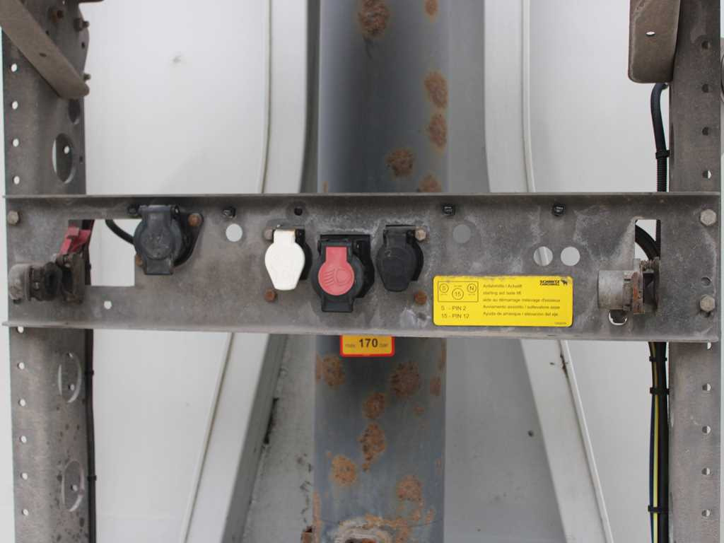 Schmitz SKI 24 SL 10.5, AXLES 9t, LIFTING AXLE, ALUMINUM BODY - Tippbil semitrailer: bild 5 Schmitz SKI 24 SL 10.5, AXLES 9t, LIFTING AXLE, ALUMINUM BODY - Tippbil semitrailer: bild 5