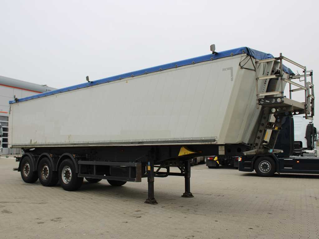 Schmitz SKI 24 SL 10.5, AXLES 9t, LIFTING AXLE, ALUMINUM BODY - Tippbil semitrailer: bild 2 Schmitz SKI 24 SL 10.5, AXLES 9t, LIFTING AXLE, ALUMINUM BODY - Tippbil semitrailer: bild 2