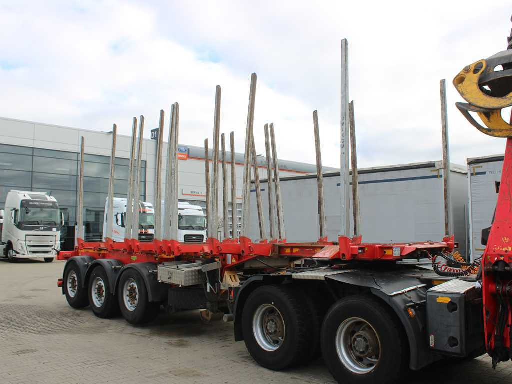 Umikov NPK 39, 2X LIFTING AXLE, SAF - Timmertrailer: bild 2 Umikov NPK 39, 2X LIFTING AXLE, SAF - Timmertrailer: bild 2