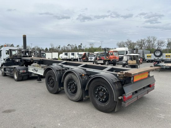 FLIEGL 30 ft Container Kippchassis ,Alufelgen - Containerbil/ Växelflak semitrailer: bild 4 FLIEGL 30 ft Container Kippchassis ,Alufelgen - Containerbil/ Växelflak semitrailer: bild 4