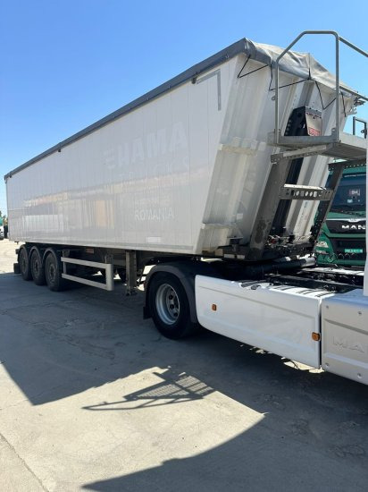 Kempf SKM 39 Alu-Kastenmulde 55m³ Rollplane - Tippbil semitrailer: bild 2 Kempf SKM 39 Alu-Kastenmulde 55m³ Rollplane - Tippbil semitrailer: bild 2