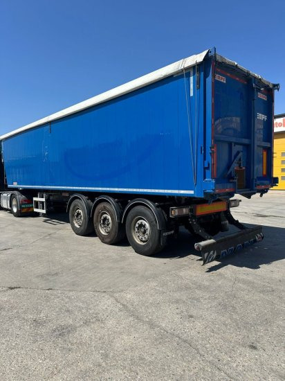 Kempf SKM 39 Alu-Kastenmulde 55m³ Rollplane - Tippbil semitrailer: bild 3 Kempf SKM 39 Alu-Kastenmulde 55m³ Rollplane - Tippbil semitrailer: bild 3