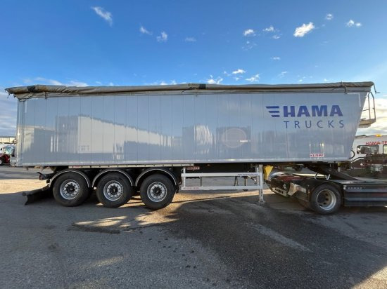 Kempf SKM AK 39 Alu-Kastenmulde 55m³ Rollplane - Tippbil semitrailer: bild 5 Kempf SKM AK 39 Alu-Kastenmulde 55m³ Rollplane - Tippbil semitrailer: bild 5