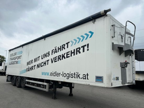 Knapen K100/KT01, 10 mm, Liftachse, Rollplane, Funk, mehrere Einheiten Verfügbar - Moving floor semitrailer: bild 2 Knapen K100/KT01, 10 mm, Liftachse, Rollplane, Funk, mehrere Einheiten Verfügbar - Moving floor semitrailer: bild 2