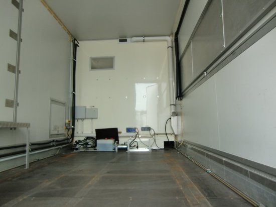 Container hus Krone Wechselpritsche 7,30 Meter Koffer Spezialaufbau, mobiler Messestand: bild 13