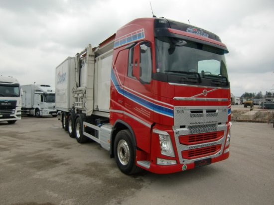 Volvo FH 500 8X4*4 Euro 6, Retarder, Tierkörpertransport Voll Luft - Lastbil: bild 1 Volvo FH 500 8X4*4 Euro 6, Retarder, Tierkörpertransport Voll Luft - Lastbil: bild 1