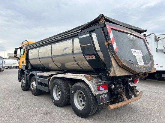 MAN TGS 35.510 8x4 Carnehl Muldenkipper, Thermomulde, Hardox - Tippbil lastbil: bild 4 MAN TGS 35.510 8x4 Carnehl Muldenkipper, Thermomulde, Hardox - Tippbil lastbil: bild 4