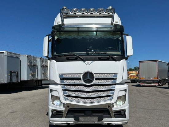 Mercedes-Benz Actros 2545 L 6x2, Retarder, Pritsche, Hiab XS 166 D-4 PRO, E5 - Flakbil, Kranbil: bild 2 Mercedes-Benz Actros 2545 L 6x2, Retarder, Pritsche, Hiab XS 166 D-4 PRO, E5 - Flakbil, Kranbil: bild 2