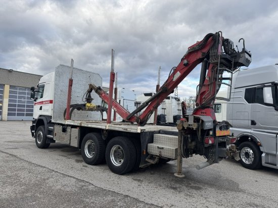 Scania G490 6X6 Blatt-Blatt Penz Kran 12.Z8.70 - Timmerbil, Kranbil: bild 4 Scania G490 6X6 Blatt-Blatt Penz Kran 12.Z8.70 - Timmerbil, Kranbil: bild 4