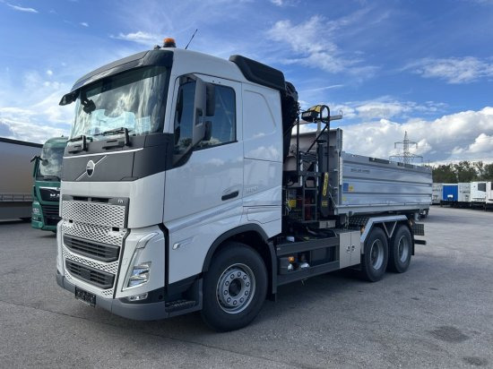 Volvo FH 500 3-Seiten Meiller Kipper mit Palfinger PK22002EH, Retarder, - Tippbil lastbil: bild 1 Volvo FH 500 3-Seiten Meiller Kipper mit Palfinger PK22002EH, Retarder, - Tippbil lastbil: bild 1