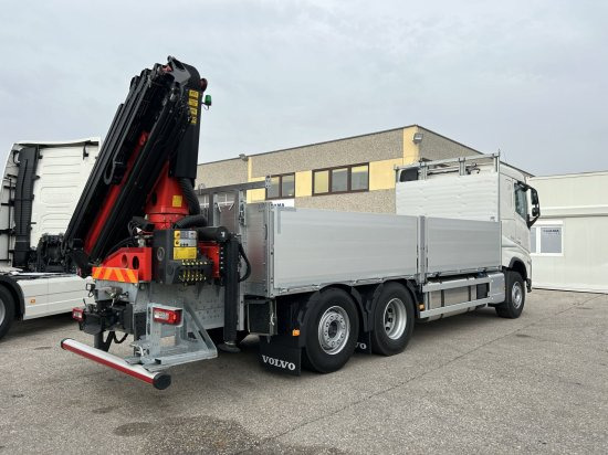 Volvo FH 500 6X2 Euro6, Retarder, Pritsche, Palfinger PK22002-EH - Flakbil, Kranbil: bild 4 Volvo FH 500 6X2 Euro6, Retarder, Pritsche, Palfinger PK22002-EH - Flakbil, Kranbil: bild 4