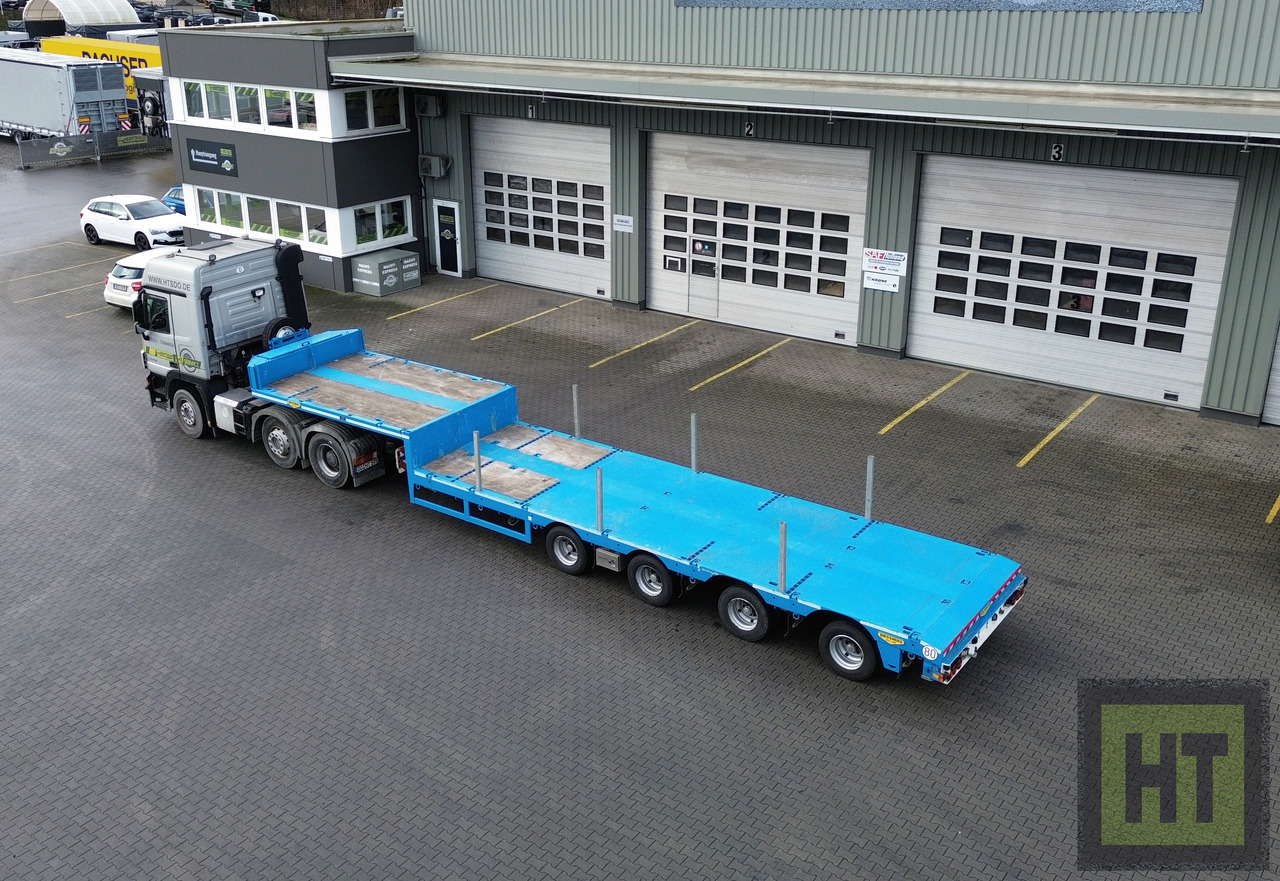 BROSHUIS 4-Achs-Semi mit SL-Air-Achsen nachlaufgelenkt - Låg lastare semitrailer: bild 1 BROSHUIS 4-Achs-Semi mit SL-Air-Achsen nachlaufgelenkt - Låg lastare semitrailer: bild 1