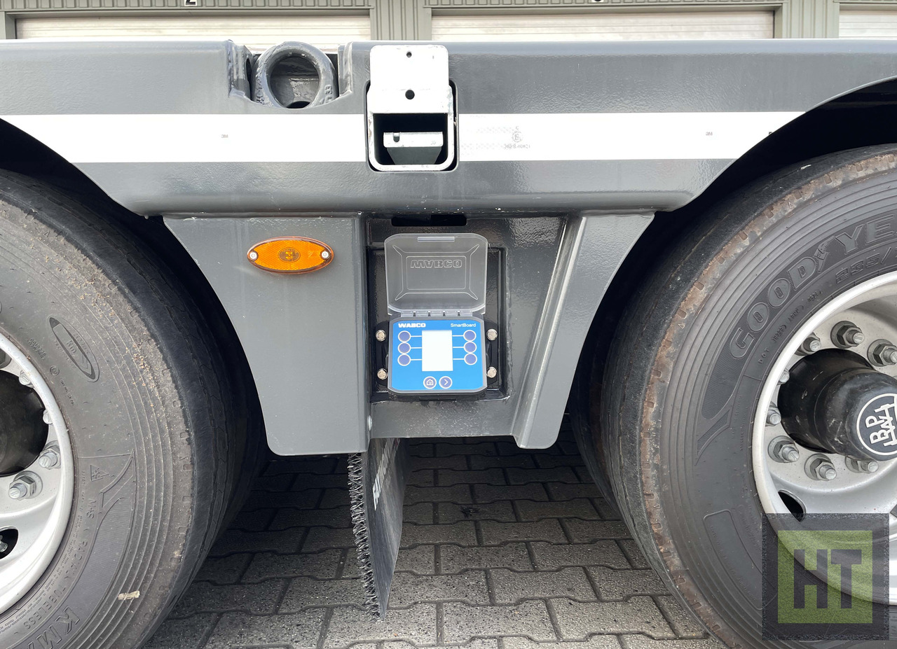 Faymonville 4-(2+2)-Achs-Tele-Semi m. Radmulden u. Rampen - Låg lastare semitrailer: bild 5 Faymonville 4-(2+2)-Achs-Tele-Semi m. Radmulden u. Rampen - Låg lastare semitrailer: bild 5