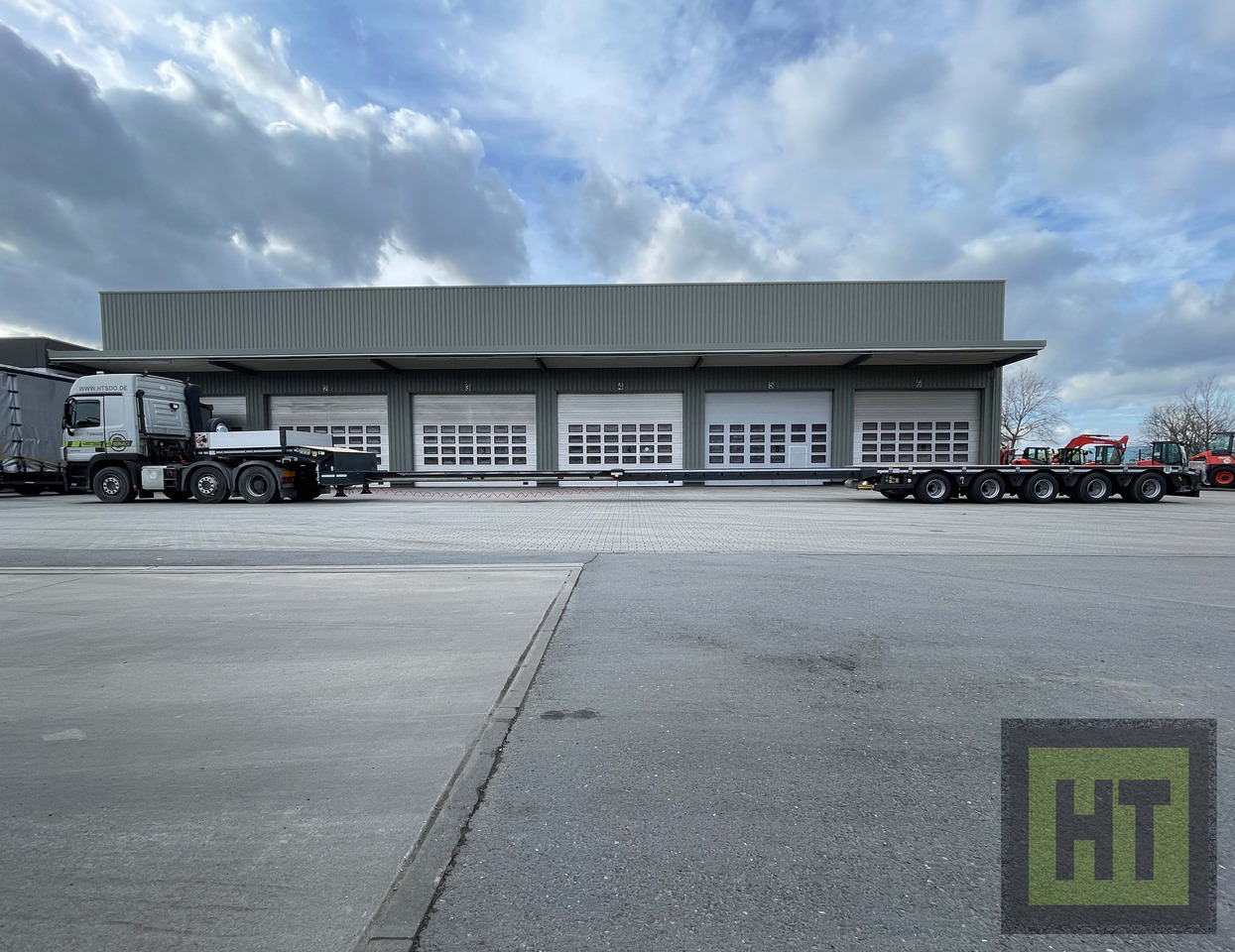 Faymonville 5-Achs-Doppel-Tele-Semi-Sattelauflieger - Låg lastare semitrailer: bild 5 Faymonville 5-Achs-Doppel-Tele-Semi-Sattelauflieger - Låg lastare semitrailer: bild 5