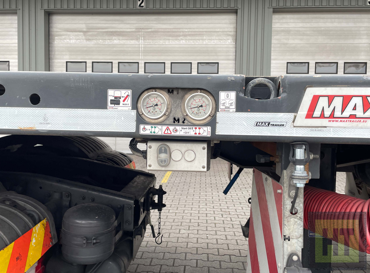 Faymonville MAX Trailer 3-Achs-Doppeltele-Plateau zwangsgelenkt - Låg lastare semitrailer: bild 2 Faymonville MAX Trailer 3-Achs-Doppeltele-Plateau zwangsgelenkt - Låg lastare semitrailer: bild 2