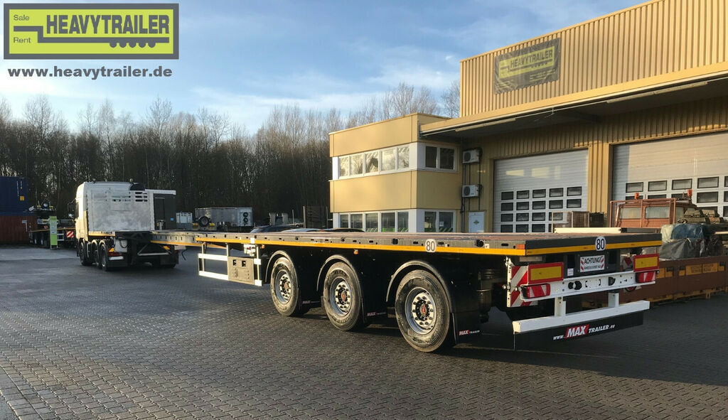 Faymonville MAX Trailer 3-Achs-Tele-Plateau zwangsgelenkt - Flaktrailer: bild 4 Faymonville MAX Trailer 3-Achs-Tele-Plateau zwangsgelenkt - Flaktrailer: bild 4