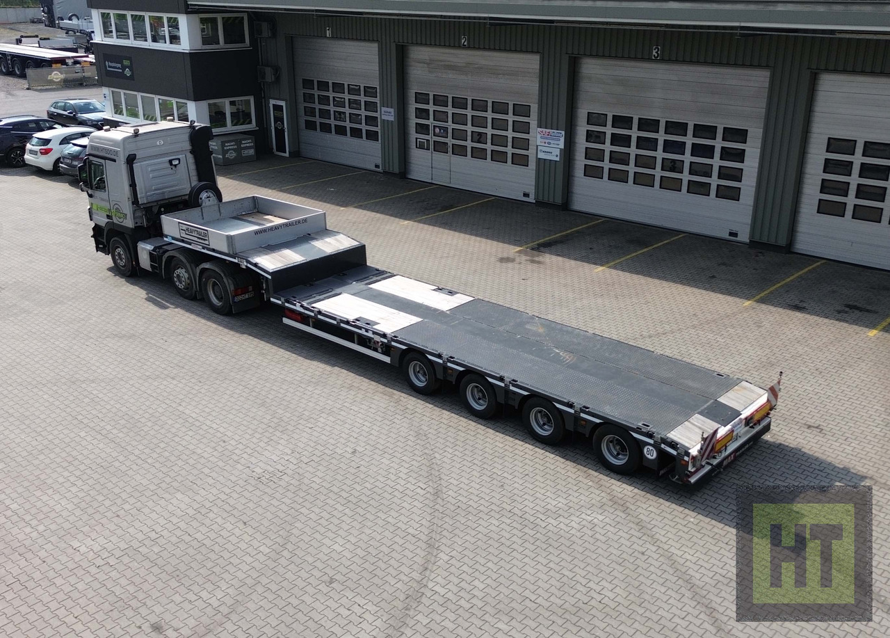 Faymonville MAX Trailer 4-Achs-Doppeltele-Semi-zwangsgelenkt - Låg lastare semitrailer: bild 1 Faymonville MAX Trailer 4-Achs-Doppeltele-Semi-zwangsgelenkt - Låg lastare semitrailer: bild 1