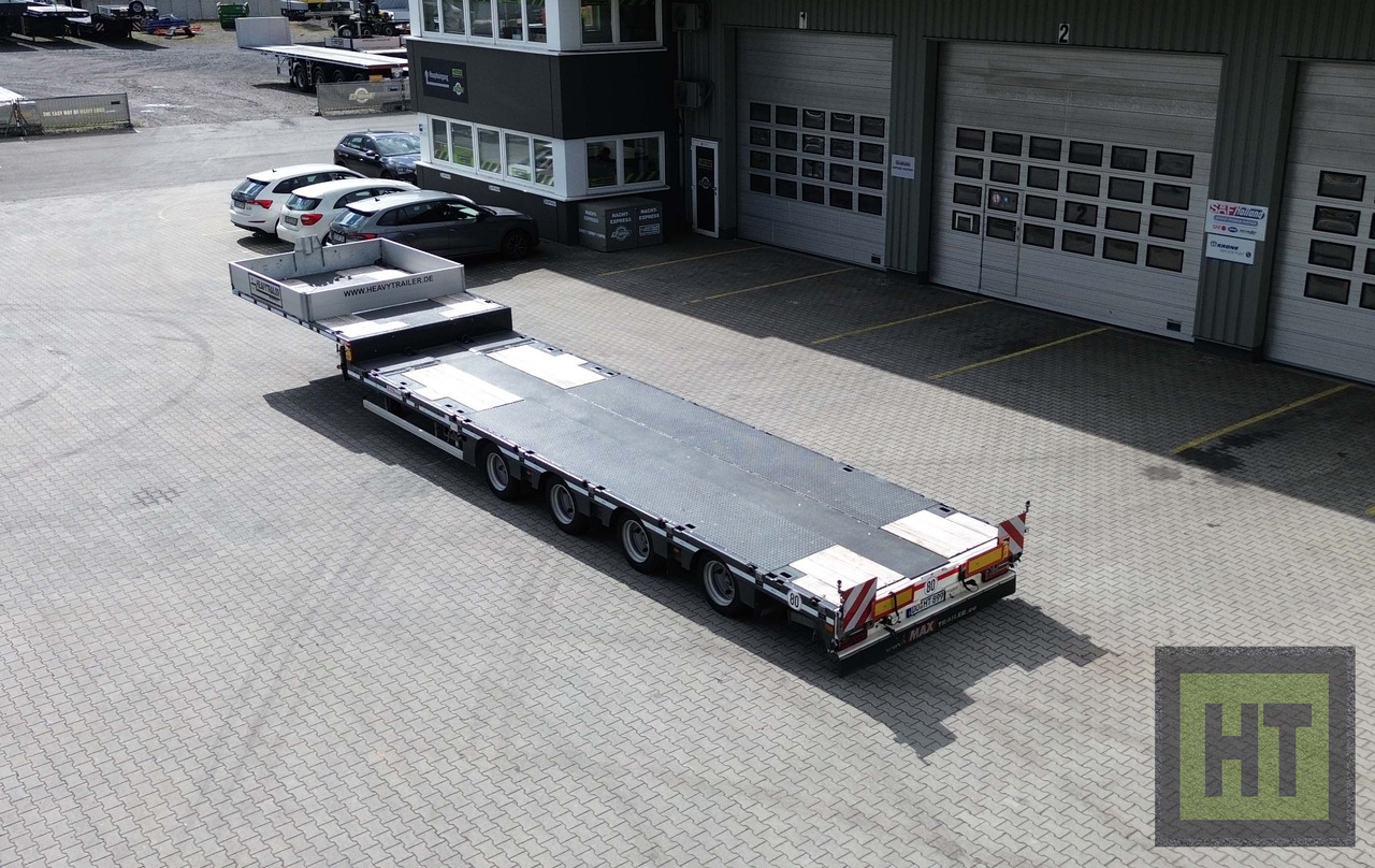 Faymonville MAX Trailer 4-Achs-Mega-Tele-Semi-niedrigbereift - Låg lastare semitrailer: bild 1 Faymonville MAX Trailer 4-Achs-Mega-Tele-Semi-niedrigbereift - Låg lastare semitrailer: bild 1