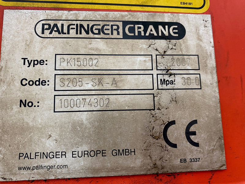 Flakbil, Kranbil DAF CF85.410: bild 11