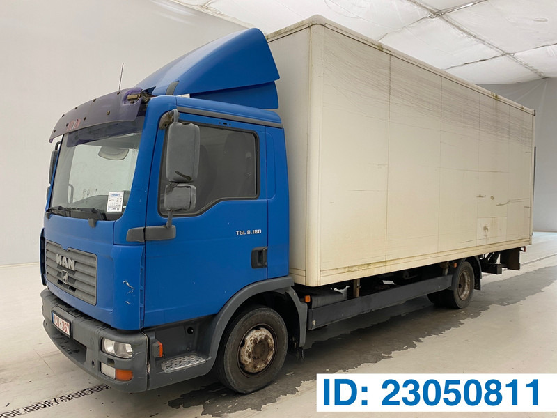 MAN TGL 8.180 - Lastbil med skåp: bild 1 MAN TGL 8.180 - Lastbil med skåp: bild 1