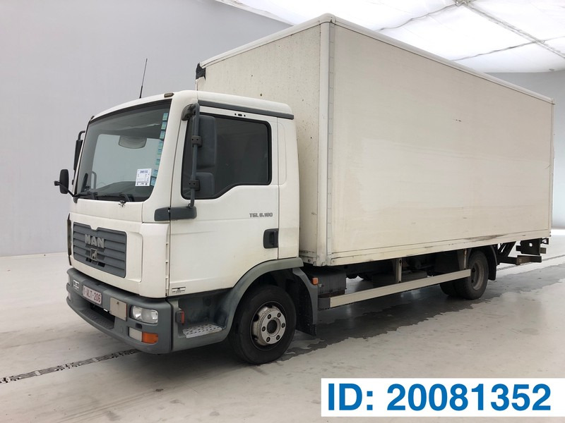 MAN TGL 8.180 - Lastbil med skåp: bild 1 MAN TGL 8.180 - Lastbil med skåp: bild 1
