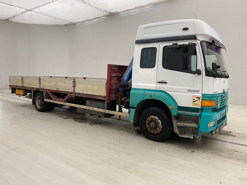 Mercedes-Benz Atego 1828 - Flakbil, Kranbil: bild 3 Mercedes-Benz Atego 1828 - Flakbil, Kranbil: bild 3