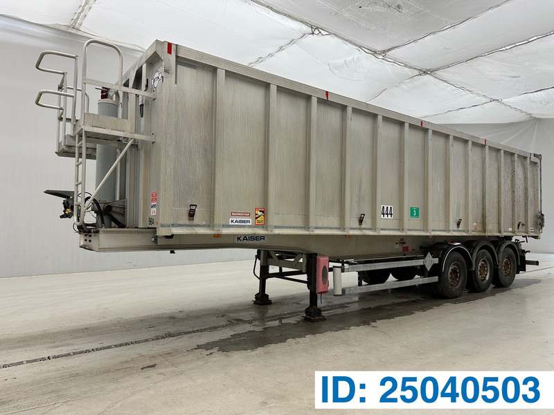 Robuste Kaiser 60 cub in alu - Tippbil semitrailer: bild 1 Robuste Kaiser 60 cub in alu - Tippbil semitrailer: bild 1