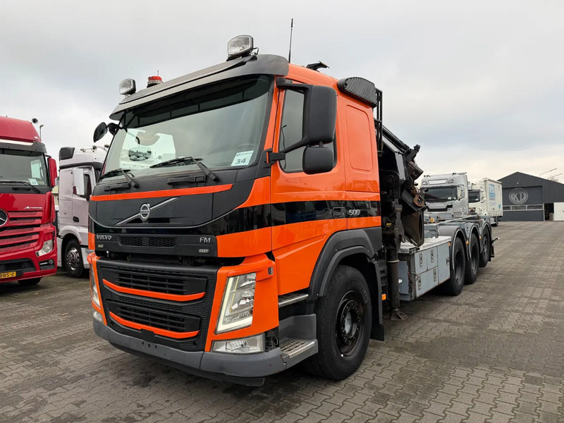 Volvo FM 500 8X4 Tridem Euro 6 Palfinger 42002 + Fly jib - Kranbil: bild 5 Volvo FM 500 8X4 Tridem Euro 6 Palfinger 42002 + Fly jib - Kranbil: bild 5