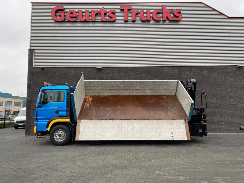 Tippbil lastbil, Kranbil MAN TGS 35.480 8X4 KIPPER/TIPPER + HMF 2620-K5 KRAAN/KRAN/CRANE/GRUA: bild 18
