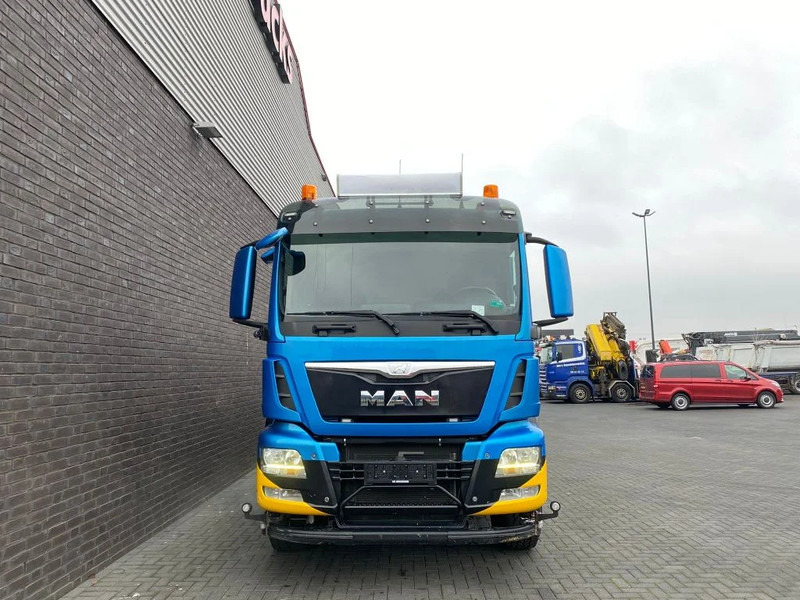 Tippbil lastbil, Kranbil MAN TGS 35.480 8X4 KIPPER/TIPPER + HMF 2620-K5 KRAAN/KRAN/CRANE/GRUA: bild 13