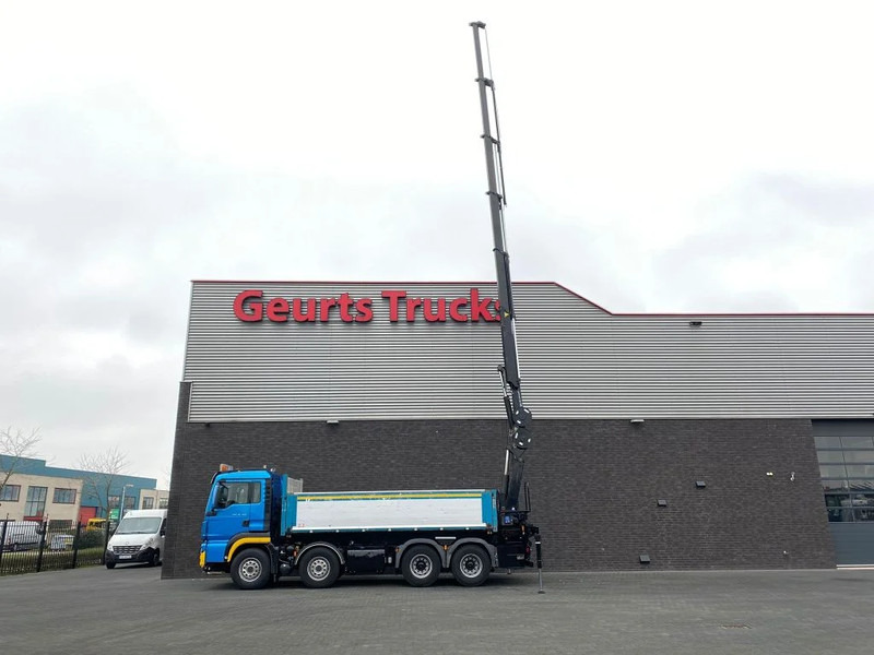 MAN TGS 35.480 8X4 KIPPER/TIPPER + HMF 2620-K5 KRAAN/KRAN/CRANE/GRUA - Tippbil lastbil, Kranbil: bild 3 MAN TGS 35.480 8X4 KIPPER/TIPPER + HMF 2620-K5 KRAAN/KRAN/CRANE/GRUA - Tippbil lastbil, Kranbil: bild 3