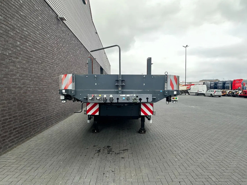 SCHEUERLE EUROAXLE 1T4 4 ASSER UITSCHUIFBARE SEMIE MET 12 TONS HYDRAULICHE EURO ASSEN  HYDRAULICH GESTUURD SEMI-DIEPLADER / TIEFLADER / LO - Låg lastare semitrailer: bild 4 SCHEUERLE EUROAXLE 1T4 4 ASSER UITSCHUIFBARE SEMIE MET 12 TONS HYDRAULICHE EURO ASSEN  HYDRAULICH GESTUURD SEMI-DIEPLADER / TIEFLADER / LO - Låg lastare semitrailer: bild 4
