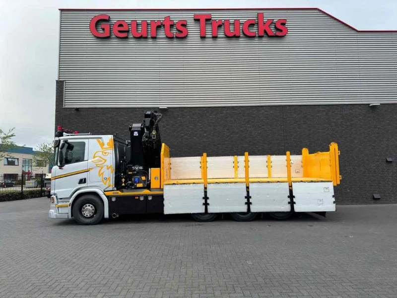 Tippbil lastbil, Kranbil Scania R530 V8 NGS 8X4 TRIDEM MET HYVA 2Z KIPPER + HMF 5020-K6 + JIB FJ1000-K5 KRAAN/KRAN/CRANE/GRUA: bild 11 Tippbil lastbil, Kranbil Scania R530 V8 NGS 8X4 TRIDEM MET HYVA 2Z KIPPER + HMF 5020-K6 + JIB FJ1000-K5 KRAAN/KRAN/CRANE/GRUA: bild 11