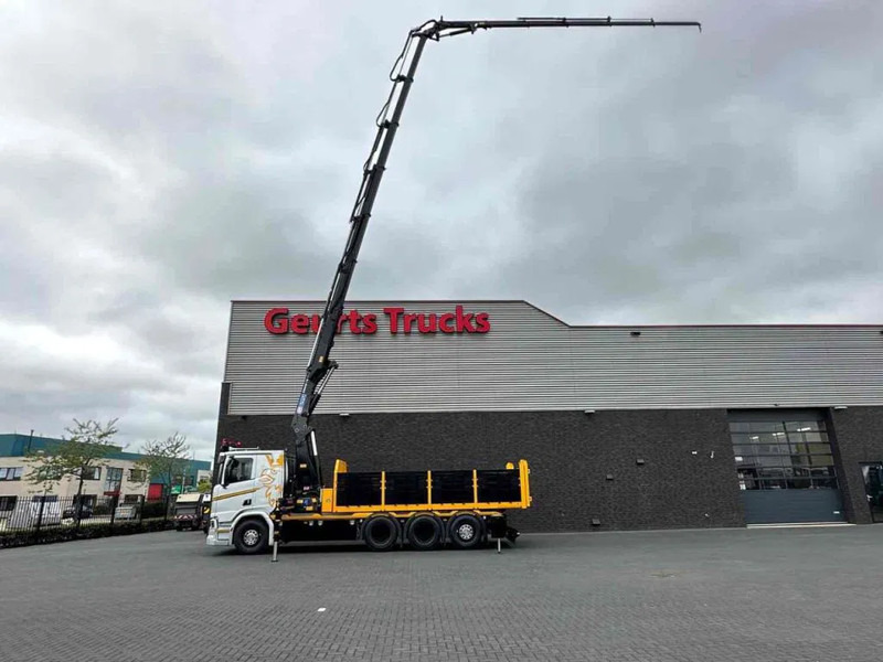 Tippbil lastbil, Kranbil Scania R530 V8 NGS 8X4 TRIDEM MET HYVA 2Z KIPPER + HMF 5020-K6 + JIB FJ1000-K5 KRAAN/KRAN/CRANE/GRUA: bild 6 Tippbil lastbil, Kranbil Scania R530 V8 NGS 8X4 TRIDEM MET HYVA 2Z KIPPER + HMF 5020-K6 + JIB FJ1000-K5 KRAAN/KRAN/CRANE/GRUA: bild 6