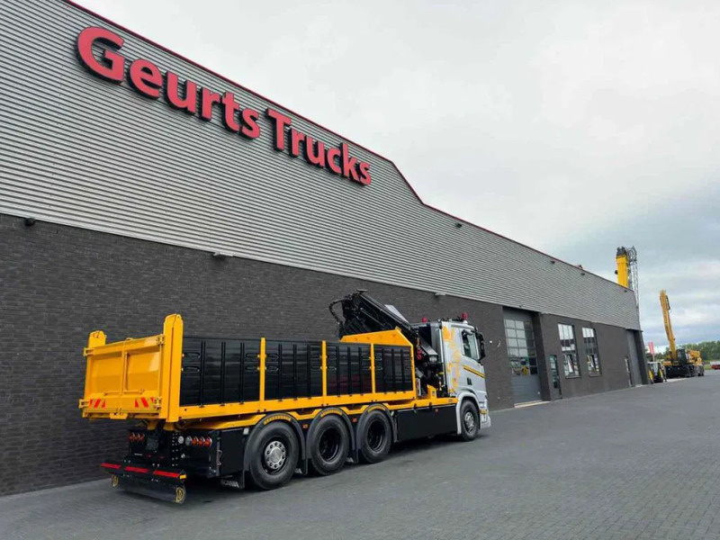 Tippbil lastbil, Kranbil Scania R530 V8 NGS 8X4 TRIDEM MET HYVA 2Z KIPPER + HMF 5020-K6 + JIB FJ1000-K5 KRAAN/KRAN/CRANE/GRUA: bild 16 Tippbil lastbil, Kranbil Scania R530 V8 NGS 8X4 TRIDEM MET HYVA 2Z KIPPER + HMF 5020-K6 + JIB FJ1000-K5 KRAAN/KRAN/CRANE/GRUA: bild 16